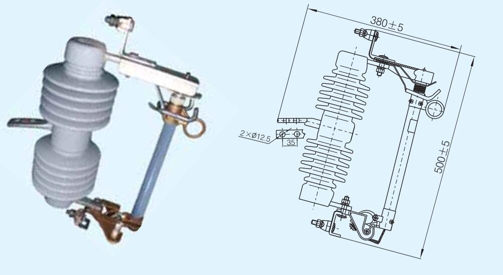 24kV porcelain drop out fuse